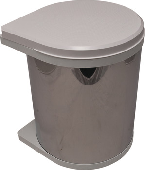 Single waste bin, 15 litres, Hailo Mono, model 3515-01