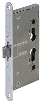Mortise lock, Steel/steel, BMH 1758, with escape door function D, backset 65 mm