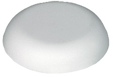 Cover cap, plastic, white
