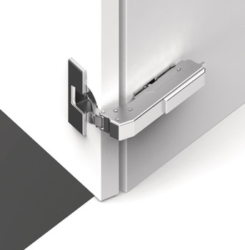 Concealed hinge, Grass Tiomos 110°, for blind corner applications, inset mounting