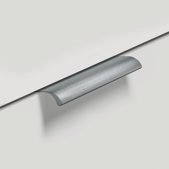 Edge pull handle, Aluminium