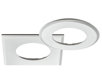 Recess mounted housing, For Häfele Loox LED 2025/2026 and other modular LEDs Ø 65 mm