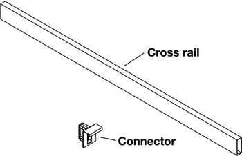 Crossways divider, for Vionaro Drawer Systems