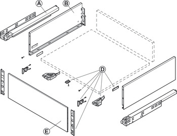 Accessories, For Vionaro H185 internal drawer