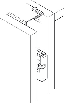 Wooden pivot sliding doors, HAWA Concepta 35 pre-mounted, set