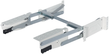 Parallel foldaway fitting, load-bearing capacity 8 kg or 10 kg