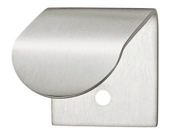 Furniture handle, Edge pull handle, stainless steel