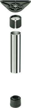 Tube, For assembly of Rondella table leg from a combination of components