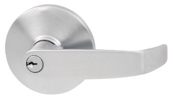 Lever handle, on rose
