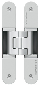 Door hinge, Simonswerk TECTUS TE 340 3D, concealed, for flush doors up to 80 kg
