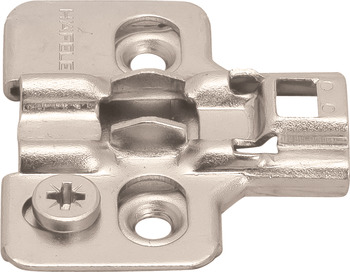 Cruciform mounting plate, Metalla Mini SM, with quick fixing system, steel